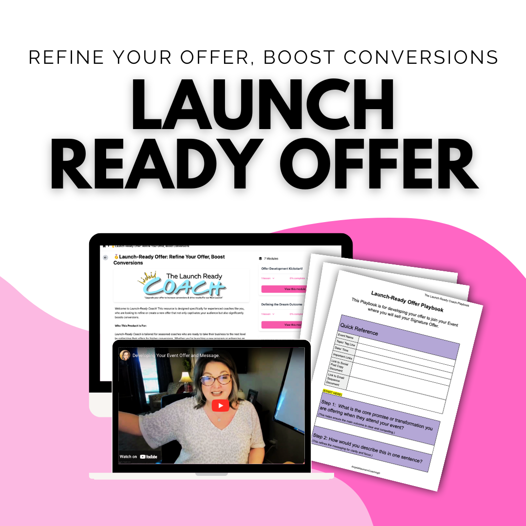 π₯Launch-Ready Offer: Refine Your Offer, Boost Conversions