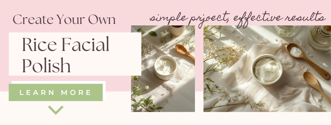 Foaming Rice Facial Polish - Quick Craft Workshop