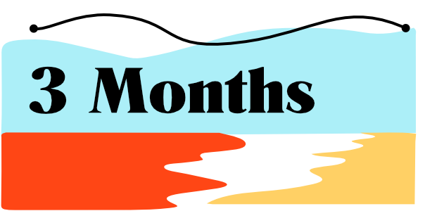 Package 4 - 3 months
