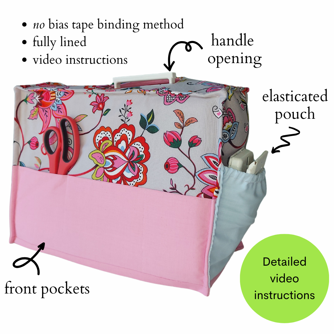 Sewing Machine Cover Pattern Video Sew Along 9  sewing-machine-cover-pattern-video-sew-along-9