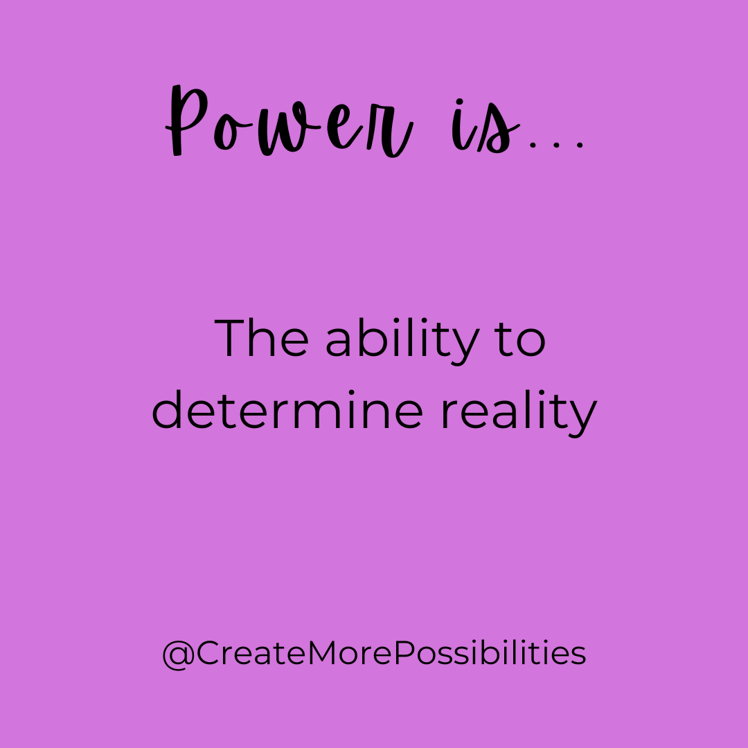 Realises Power How to grow your power as a leader
