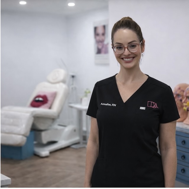 Annalise Hill, Registered Nurse and clinical faculty educator at Dermal Distinction Academy
