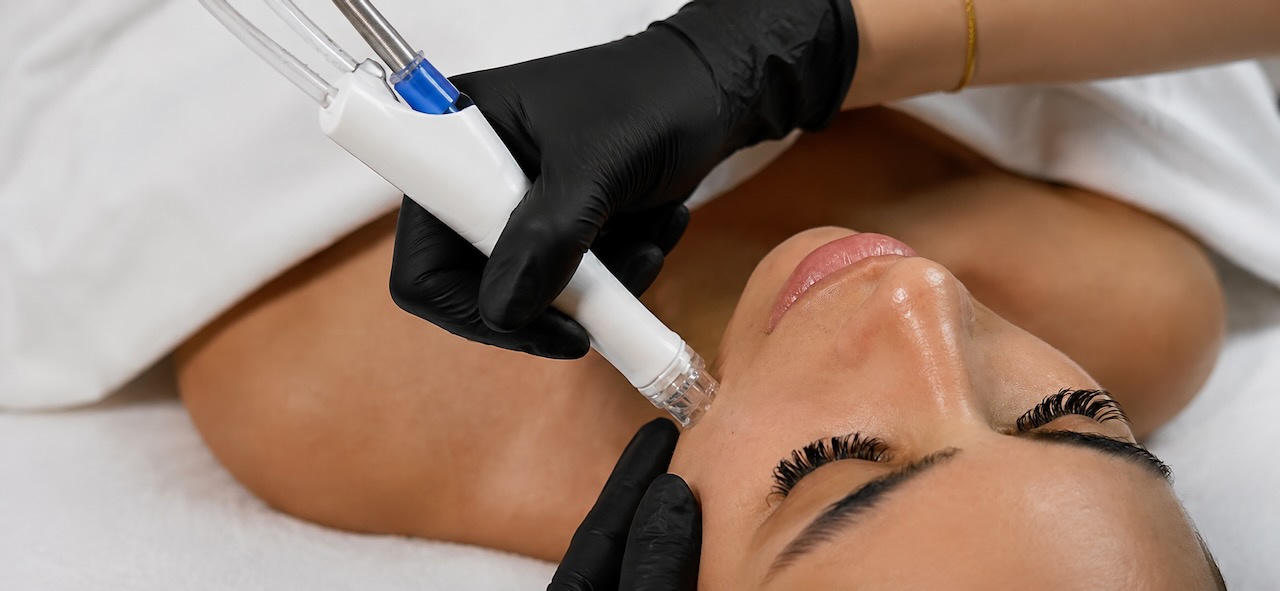 Aquafacial skin treatment at Dermal Distinction