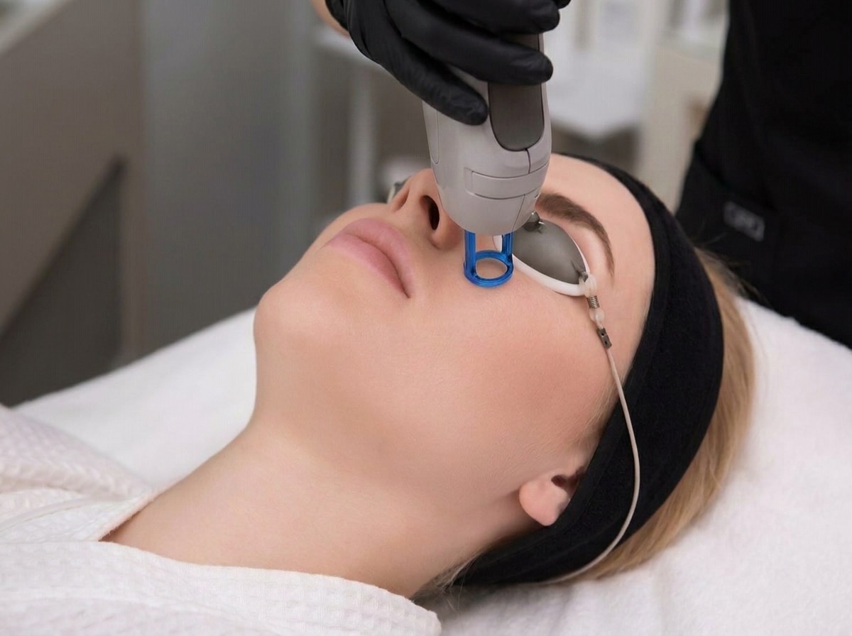 Laser toning facial treatment at Dermal Distinction