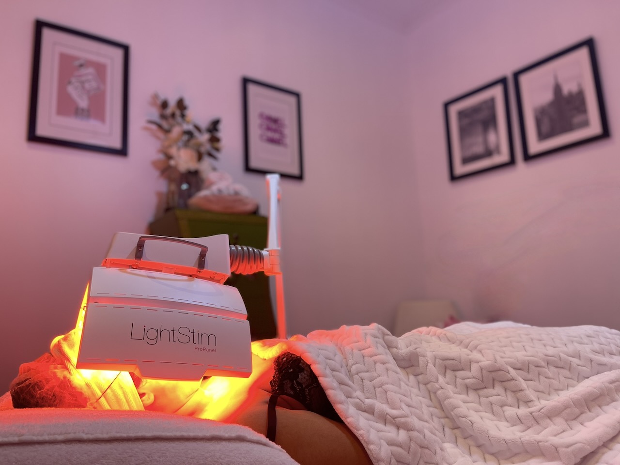 LED light therapy facial at Dermal Distinction