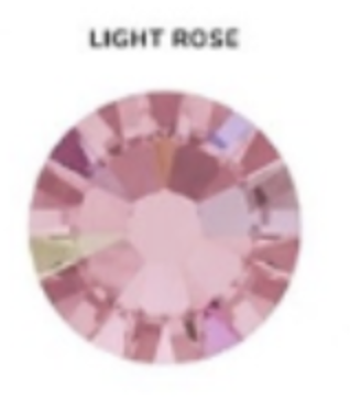 Light rose tooth jewel