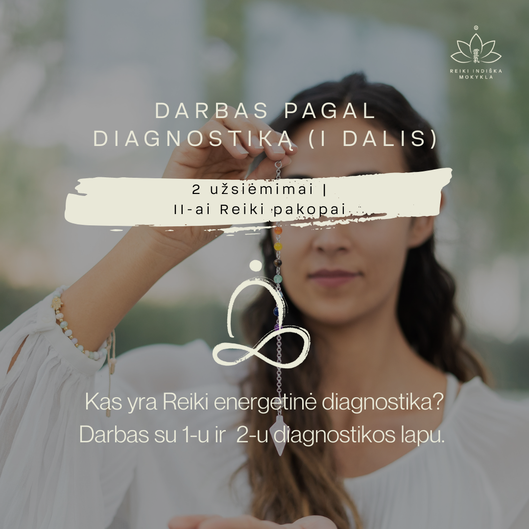 II Reiki Pakopa - Mokymai (2026.01.08 grupė)