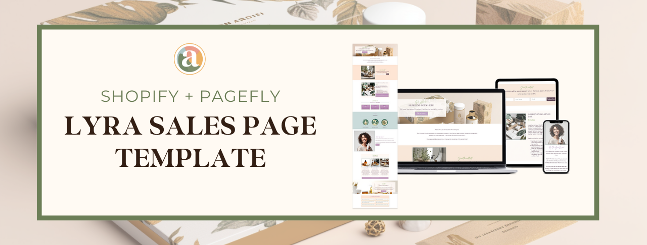 Lyra Template: Subscription Sales Page Set Up - WordPress + Divi - Lyra ...
