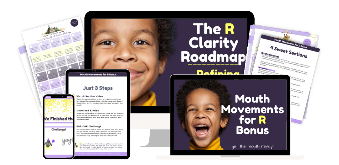 Proflies For R Mouth Movements for R| The R Clarity Roadmap Bonus