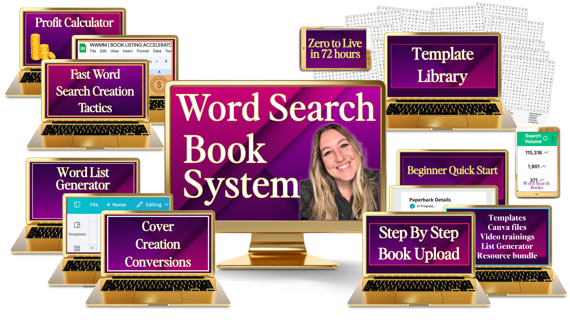 Word Search Book System