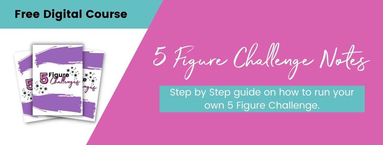 5 Figure Challenge Notes