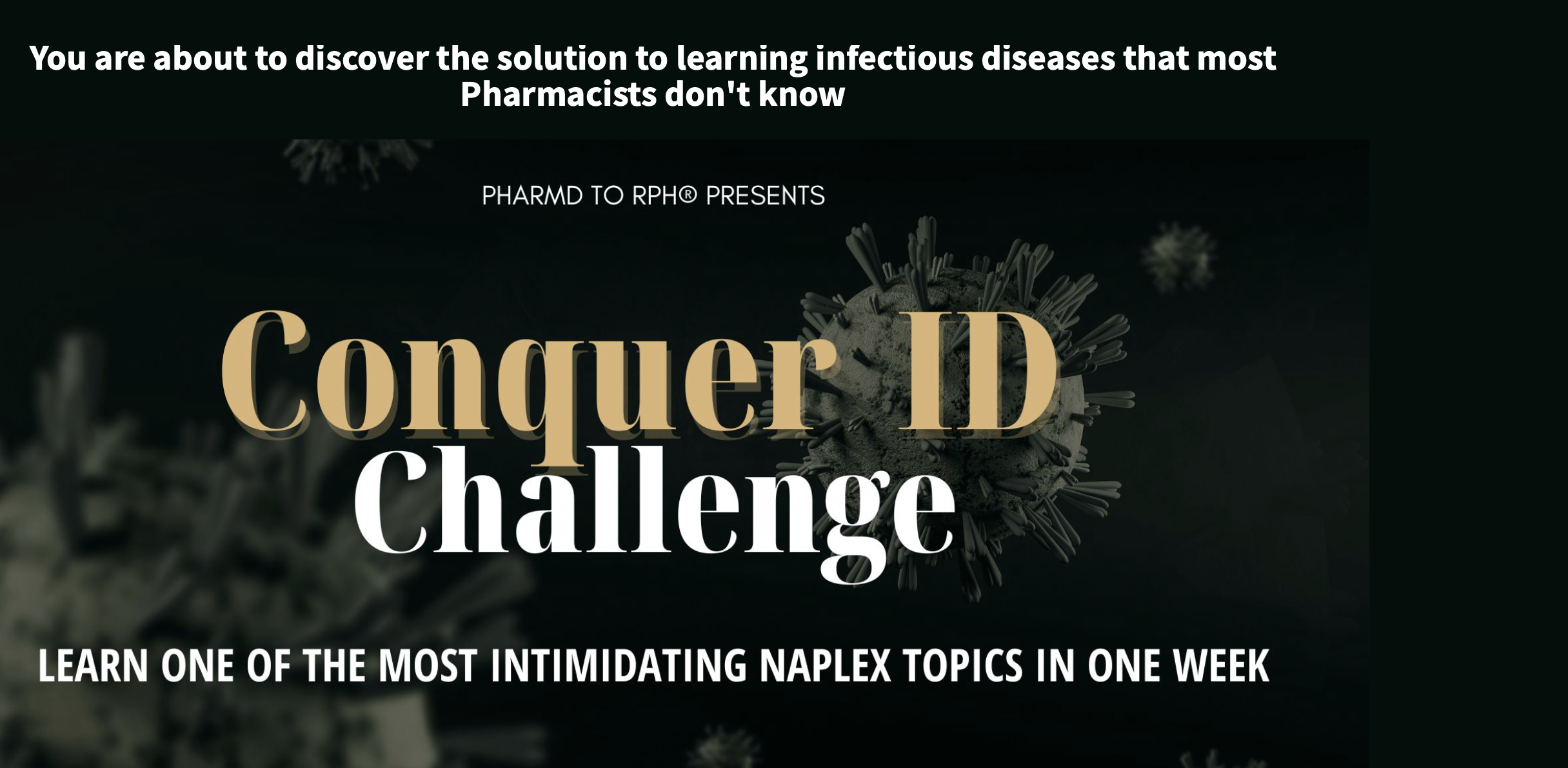 Conquer Week Conquer ID in a Week!โข