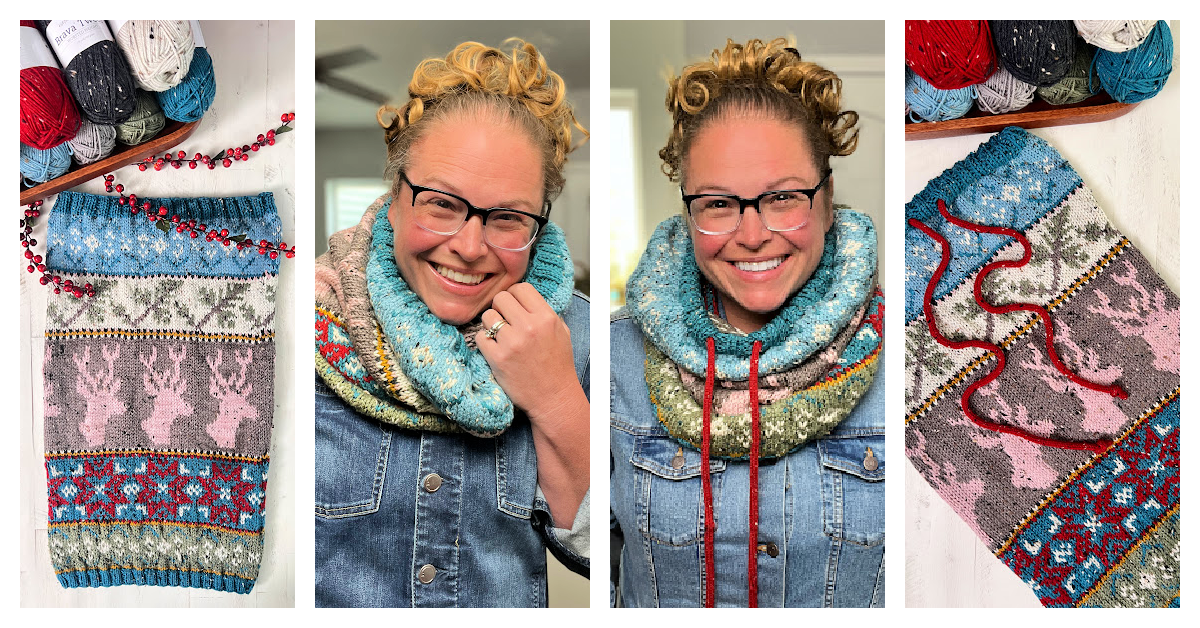 Stranded Colorwork Course Dancer’s Delight Knit Cowl Course – Stranded Colorwork Christmas Cowl ...