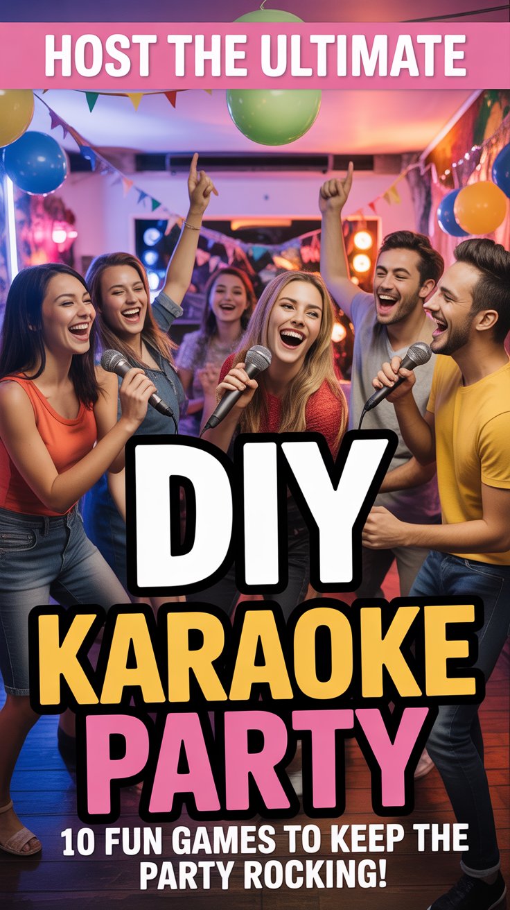 10 Fun DIY Karaoke Party Games Everyone Will Love