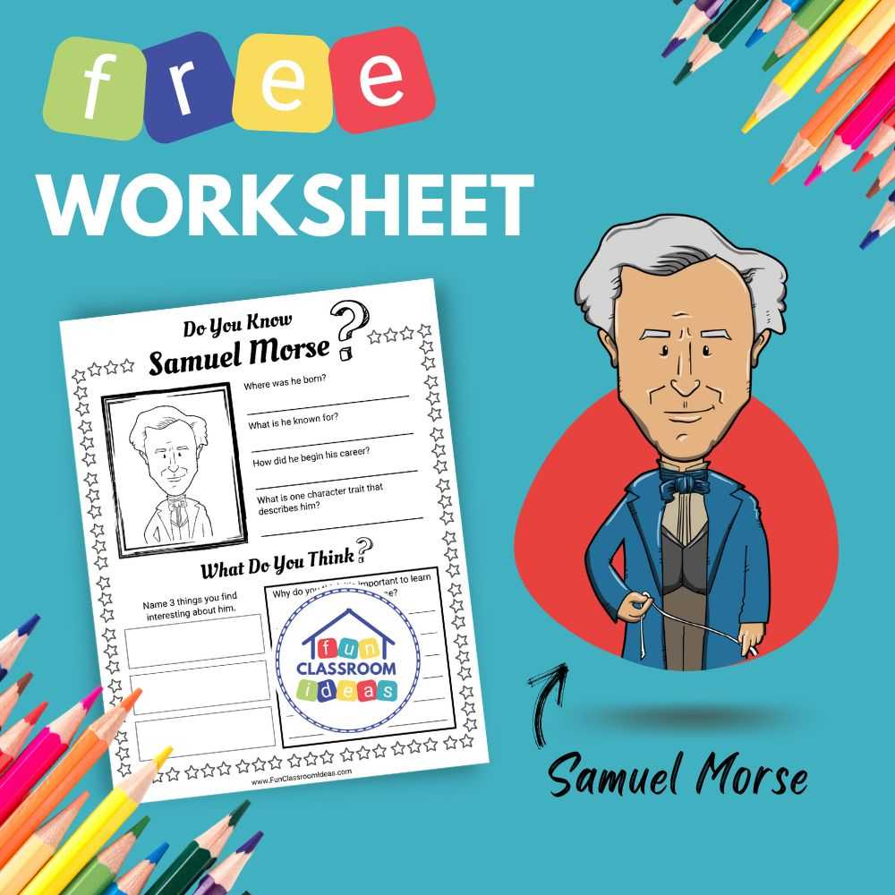 Samuel Morse Worksheet