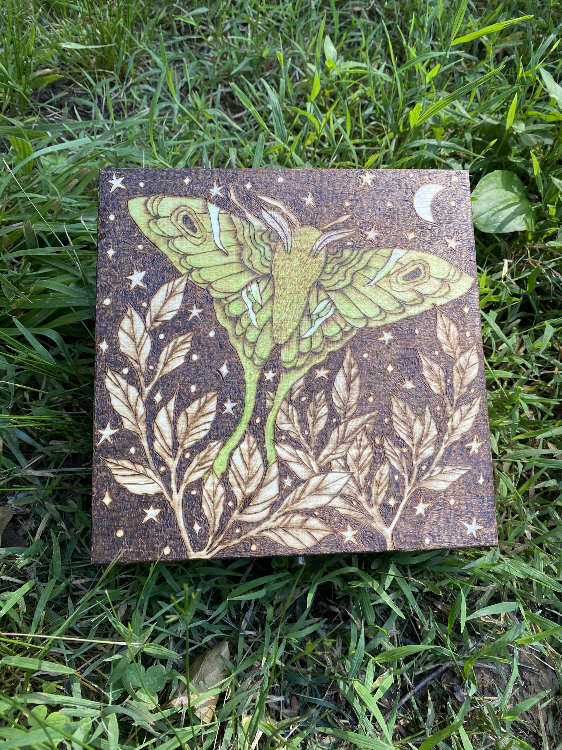 How to Add Color to Pyrography