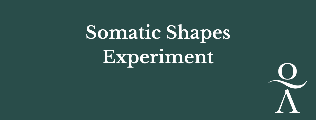 FREE Somatic Shapes Experiment