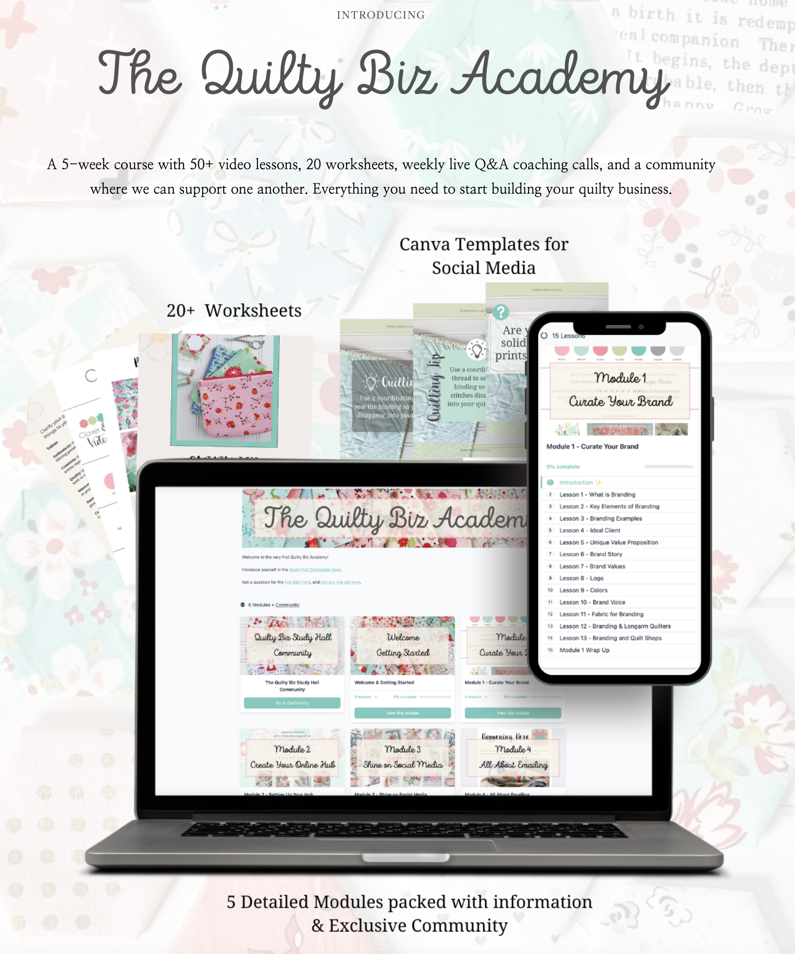 Quilty Biz Academy