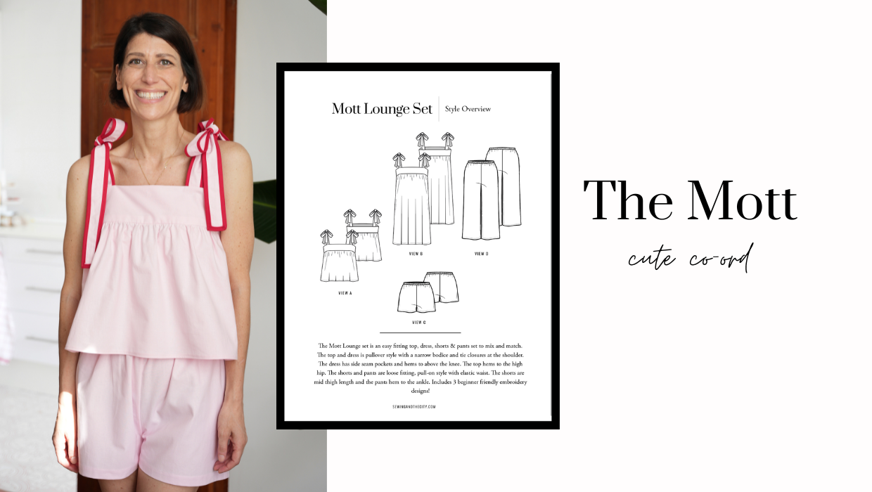 The Manhattan Top and Dress PDF Pattern