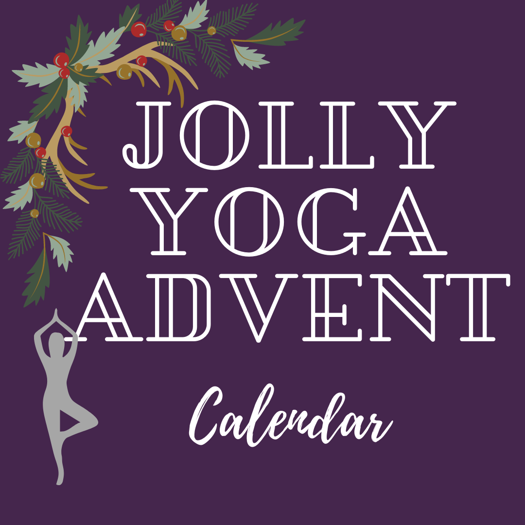 Bring a sprinkle of Christmas yoga sparkle to your day with this unique