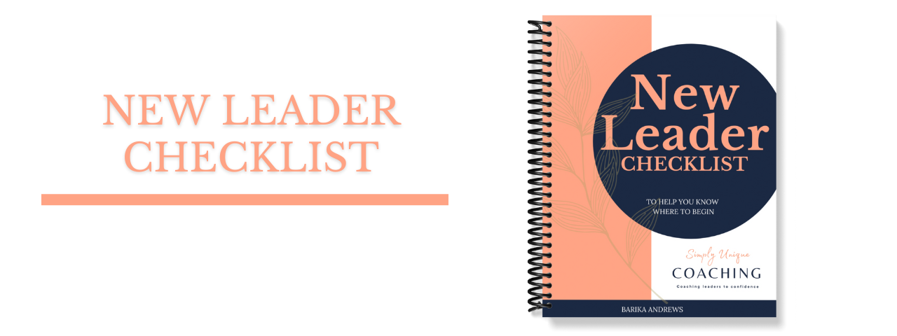 New Leader Checklist