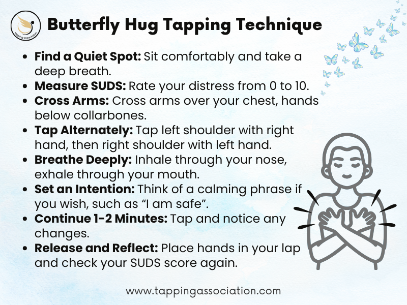 Weird But Effective: The Butterfly Hug Tapping Technique For Instant Calm