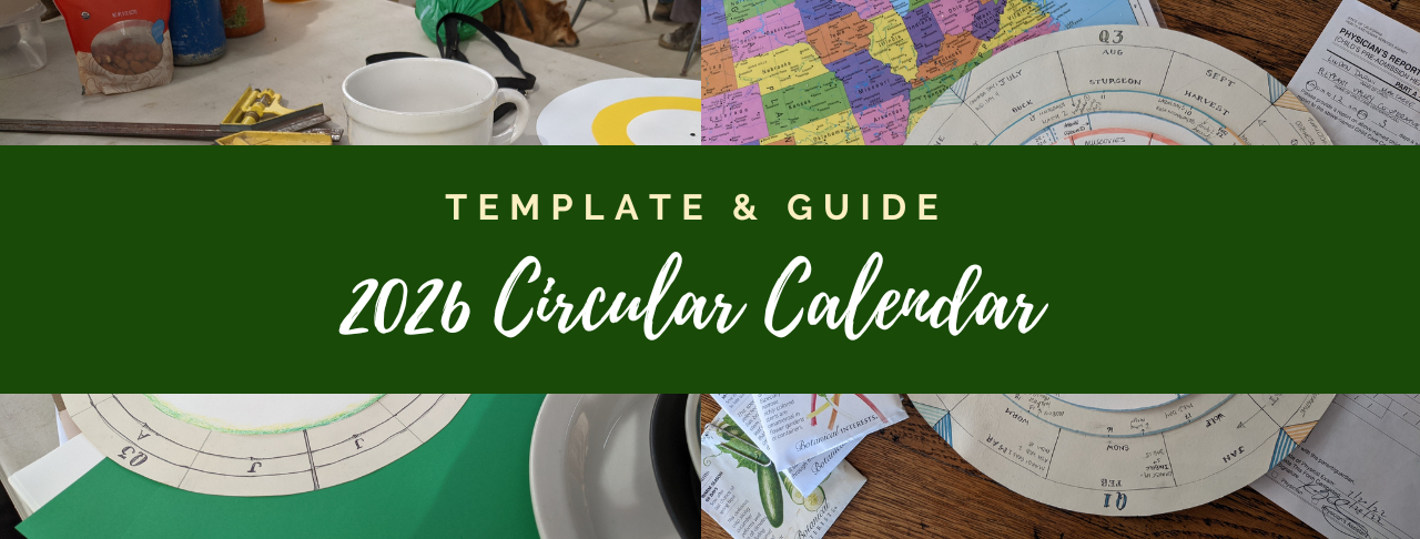 Circular Calendar Templates and Guide
