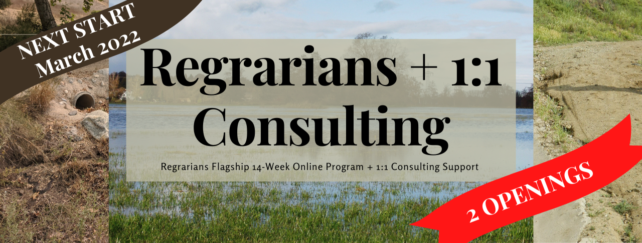 Regrarians Handbook.pdf Regrarians 14-Week Program + 1:1 Consult Intensives