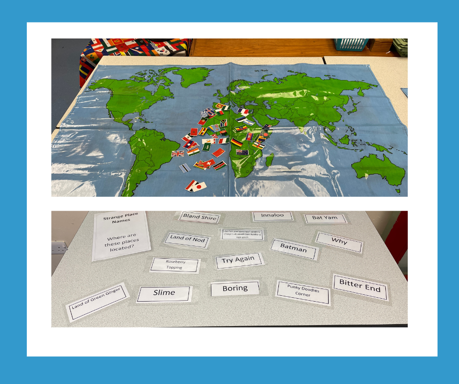 Geogra3: Three easy geography activities for Y6 open evening