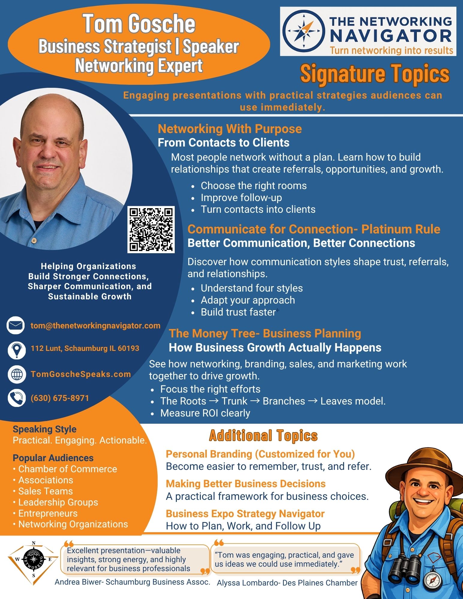 Tom Gosche Speaks! - Presentations Designed for Your Audience