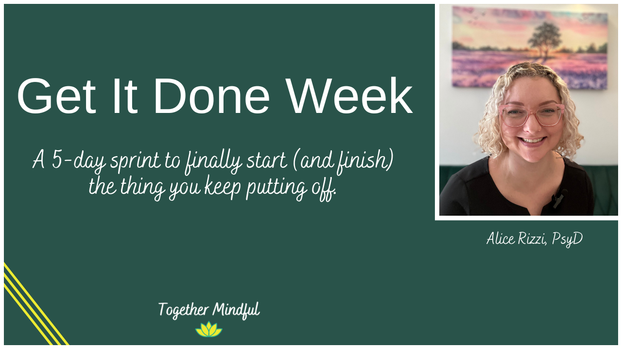 Get It Done Week