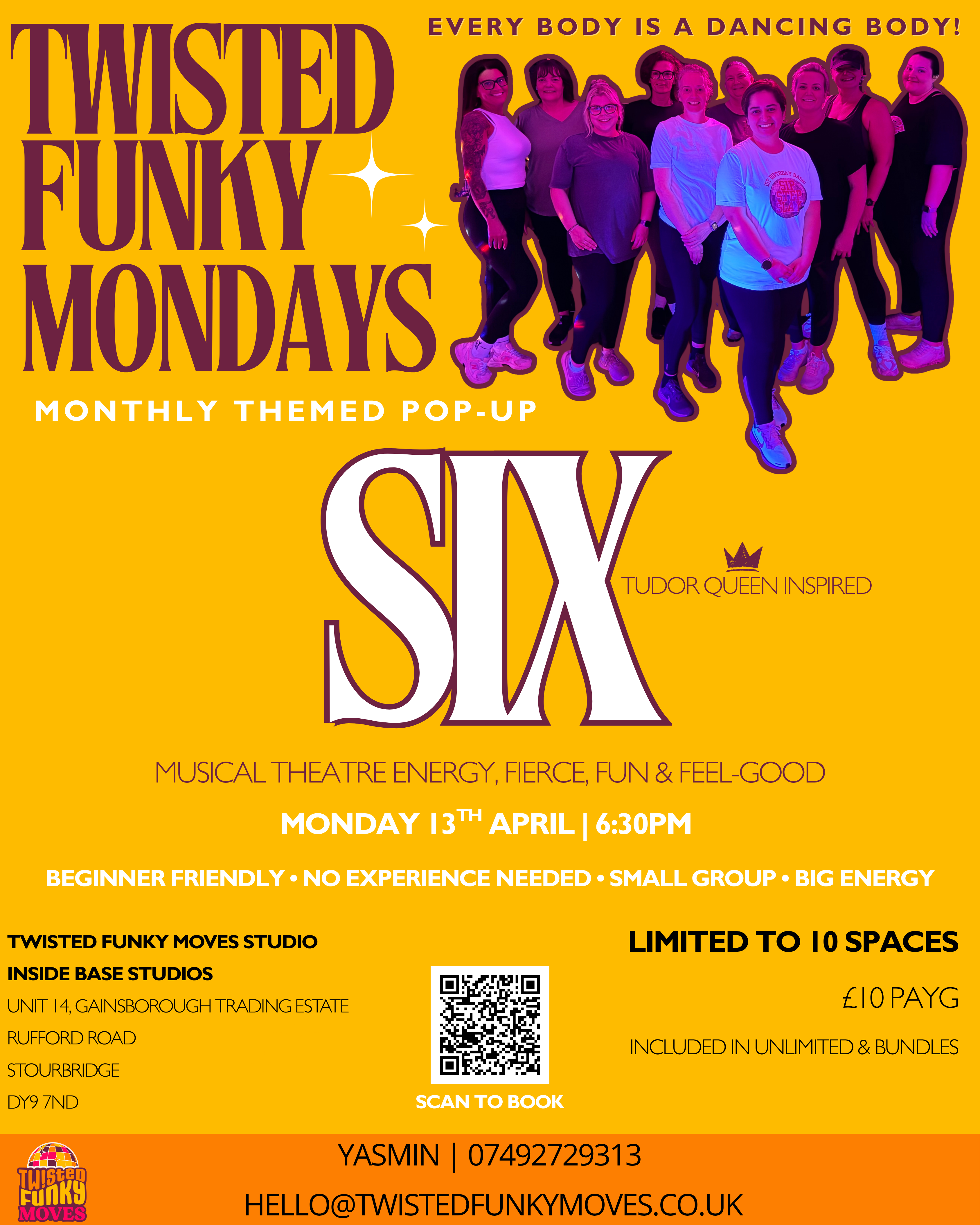 Dance Workshops in Stourbridge | Twisted Funky Moves Studio