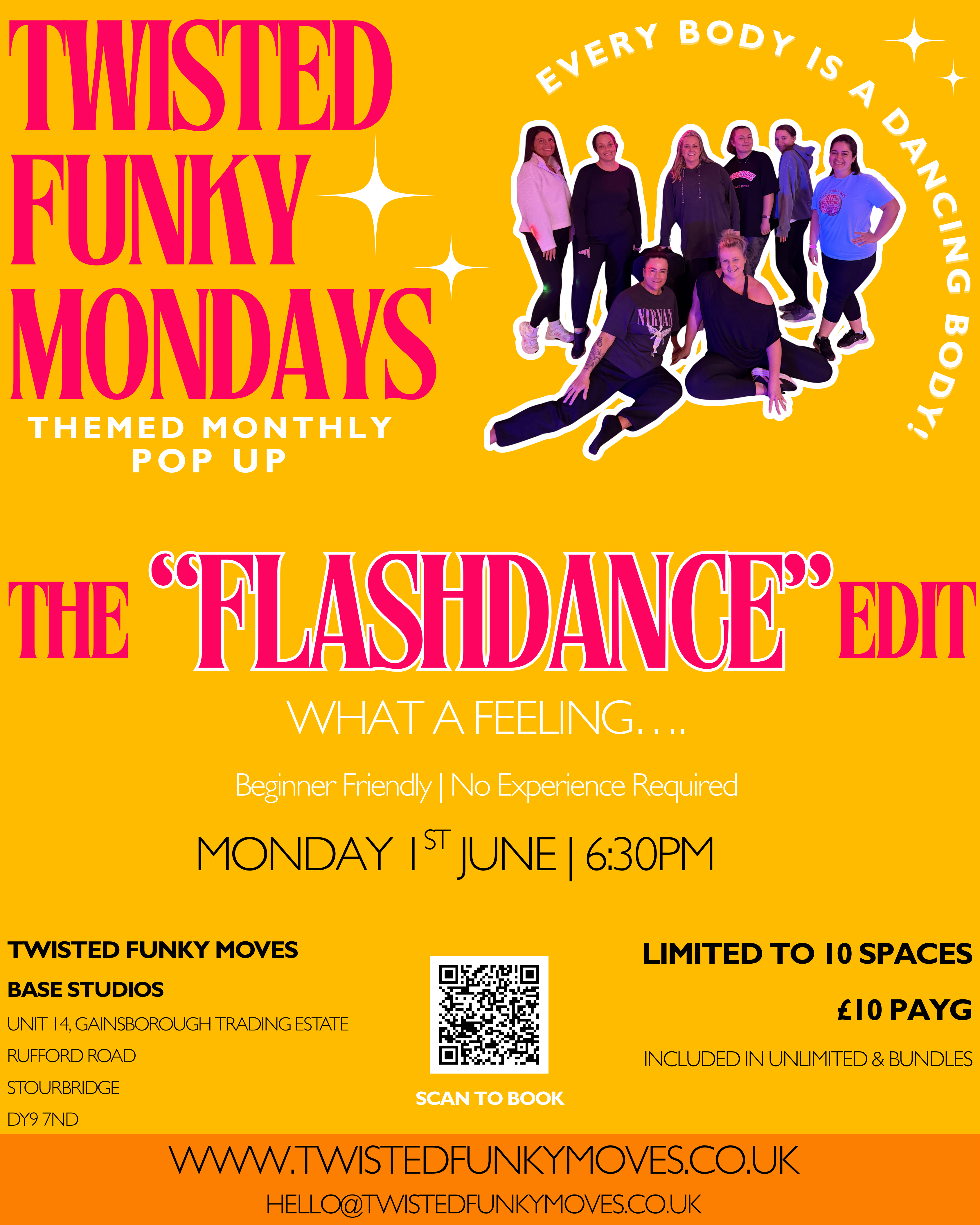 Dance Workshops in Stourbridge | Twisted Funky Moves Studio
