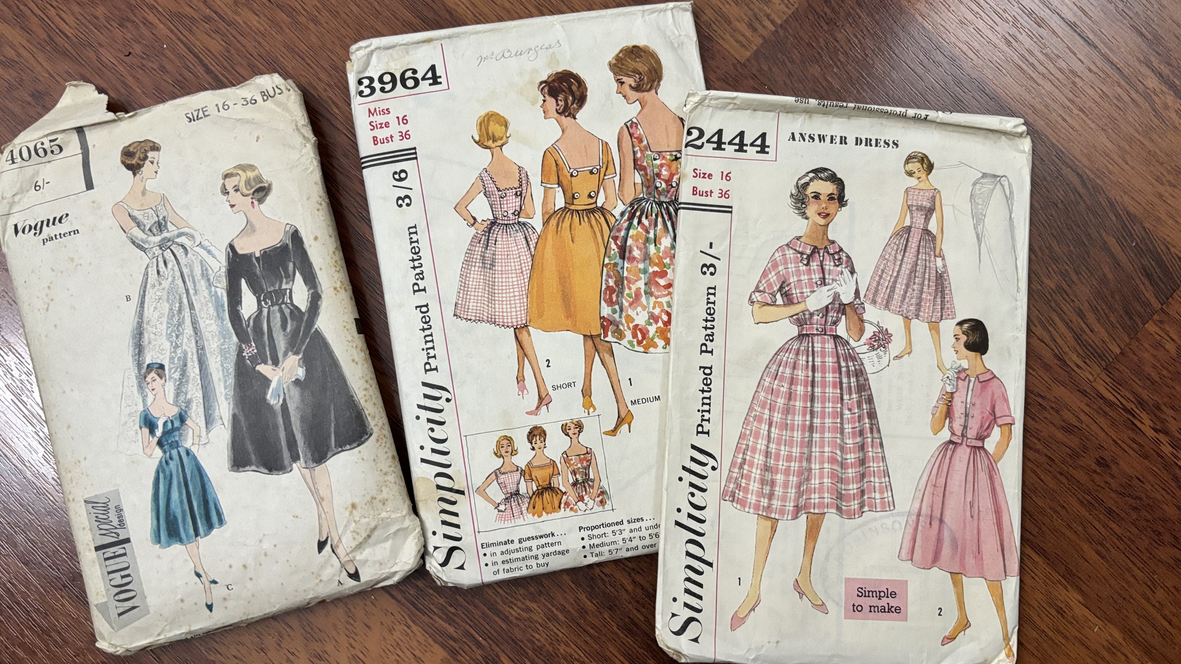 Why don’t my sewing patterns fit?