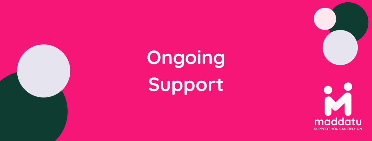 Ongoing support