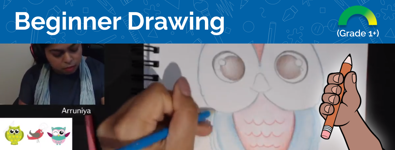 Basic Drawing Class 1 Beginner Drawing Course (Grade 1+)